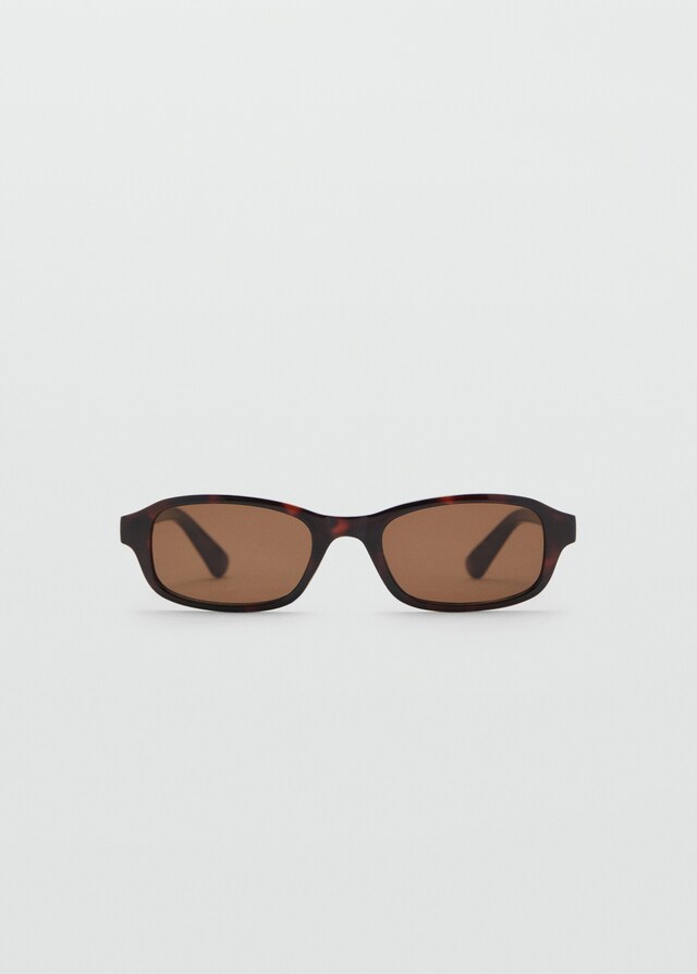 Mango Sonnenbrille mit rechteckigem Brillengestell Jubiläumsangebot