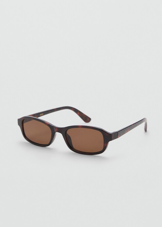 Mango Sonnenbrille mit rechteckigem Brillengestell Jubiläumsangebot