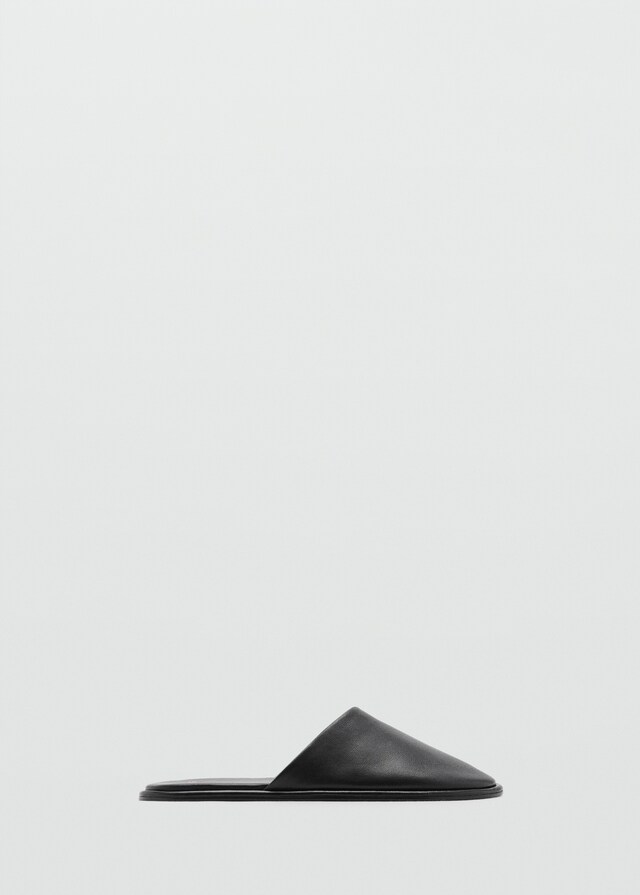 Mango Slingbacks aus Leder Sonderangebote