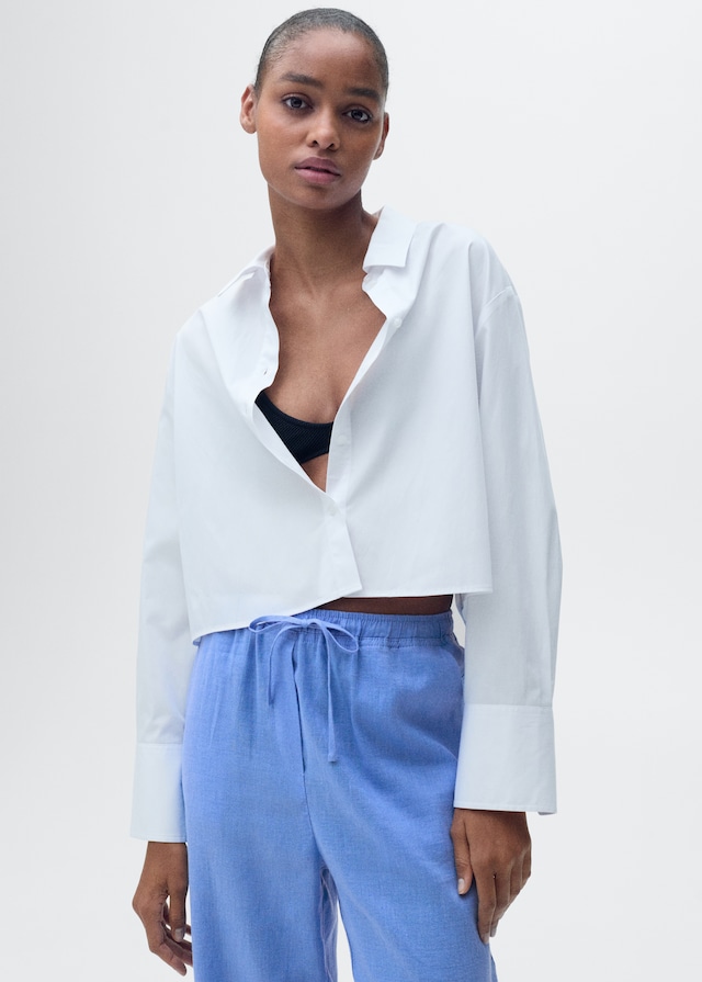 Mango Gerade Leinenhose Super Sparpreis