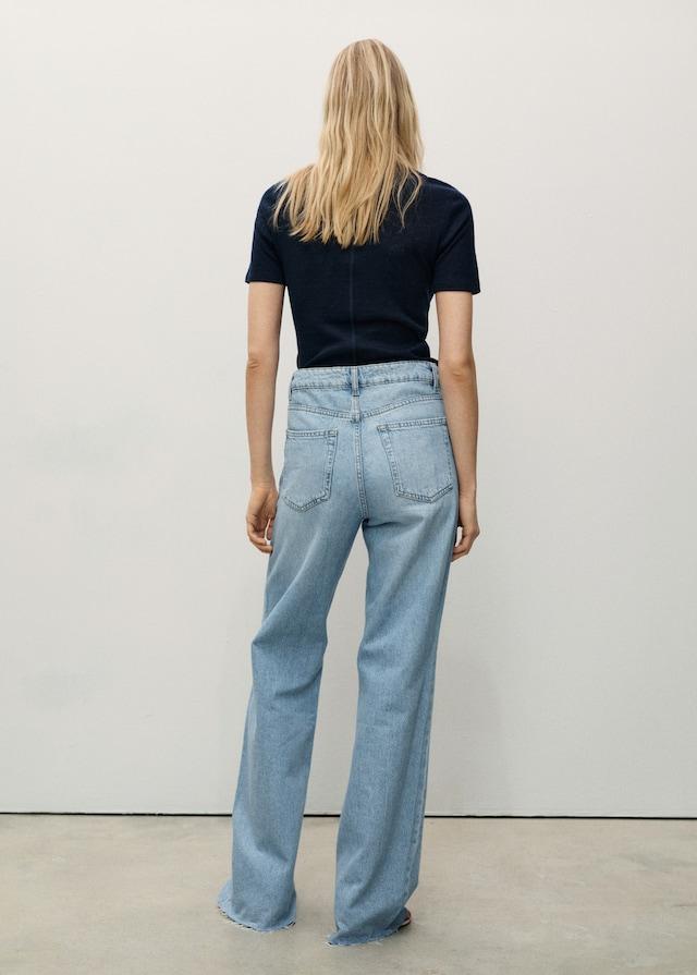 Mango Wideleg-Jeans mit hoher Bundhöhe Danila Bis zu 55% Rabatt