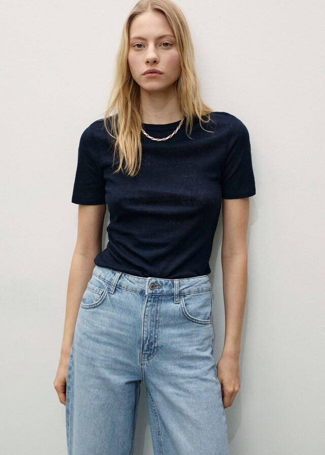 Mango Wideleg-Jeans mit hoher Bundhöhe Danila Bis zu 55% Rabatt