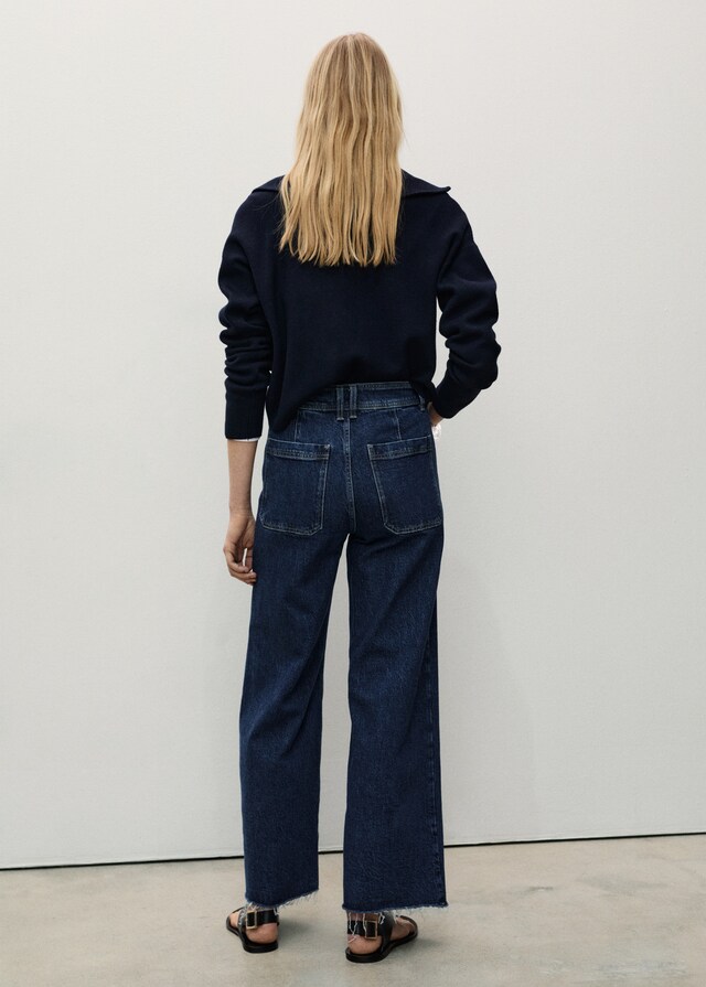 Mango Culotte-Jeans mit hohem Bund Catherin Super Rabatt
