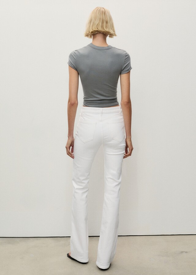 Mango Flared Jeans Fiona mit mittlerer Bundhöhe Riesige Rabatte