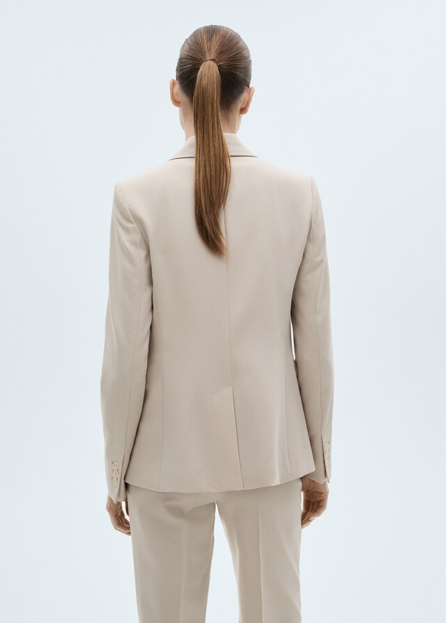 Mango Taillierter Anzugblazer Outlet