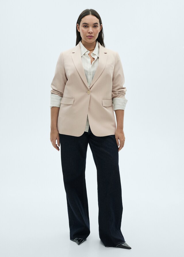 Mango Taillierter Anzugblazer Outlet