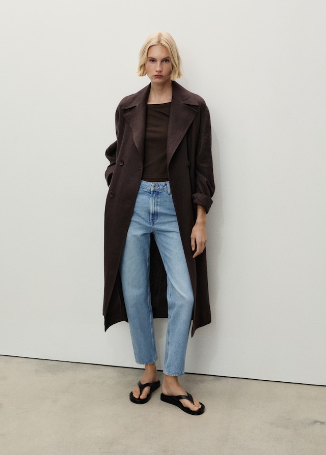 Mango Mom-Jeans mit hohem Bund Mom2000 Saisonale Angebote
