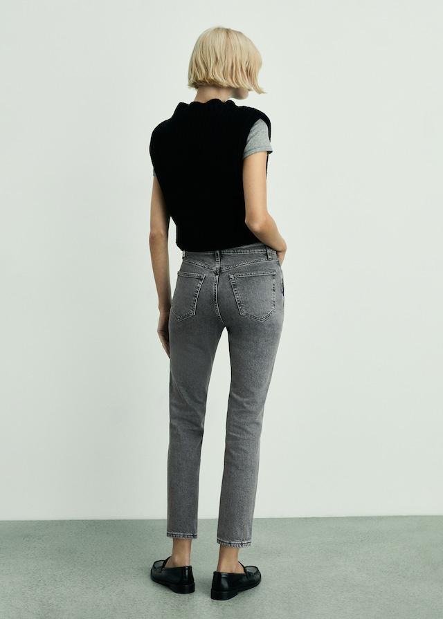 Mango Slim-Jeans in Cropped-Länge Claudia Tägliche Deals