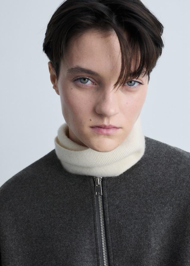 Mango Bomberjacke mit gerafften Details Sonderangebote