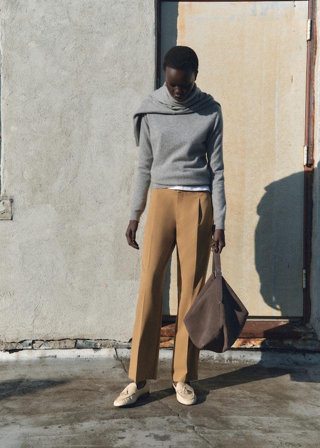 Mango Gerade Bundfaltenhose Bis zu 55% Rabatt