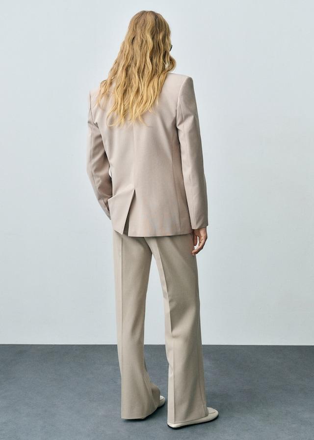 Mango Flared Hose mit mittelhohem Bund Discount Store für neue Produkte