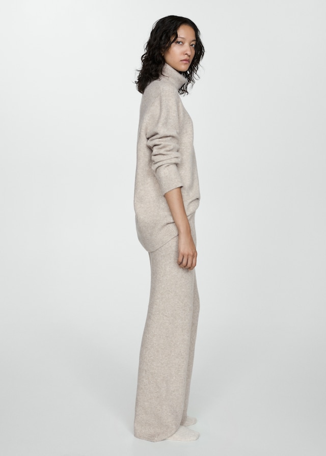 Mango Gerade Strickhose 50% Rabatt mit kostenlosem Versand
