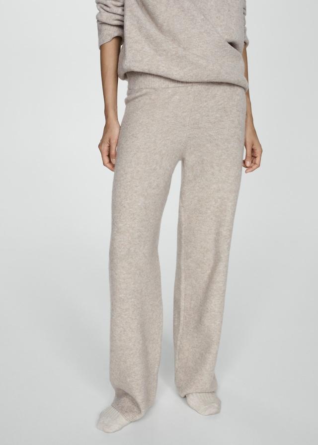 Mango Gerade Strickhose 50% Rabatt mit kostenlosem Versand