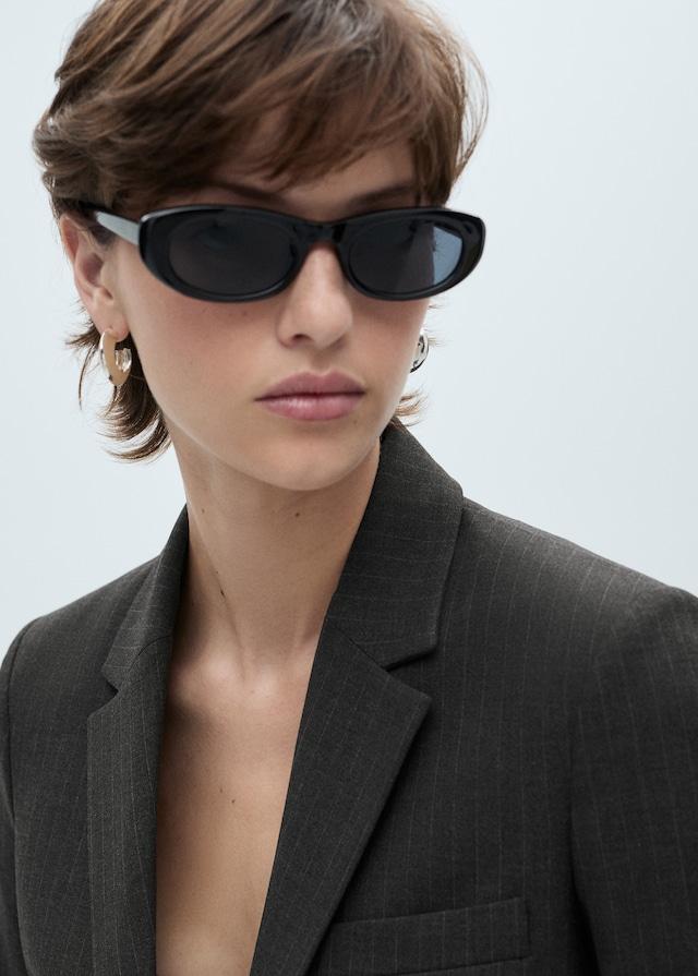 Mango Anzugjacke mit Nadelstreifen 2025