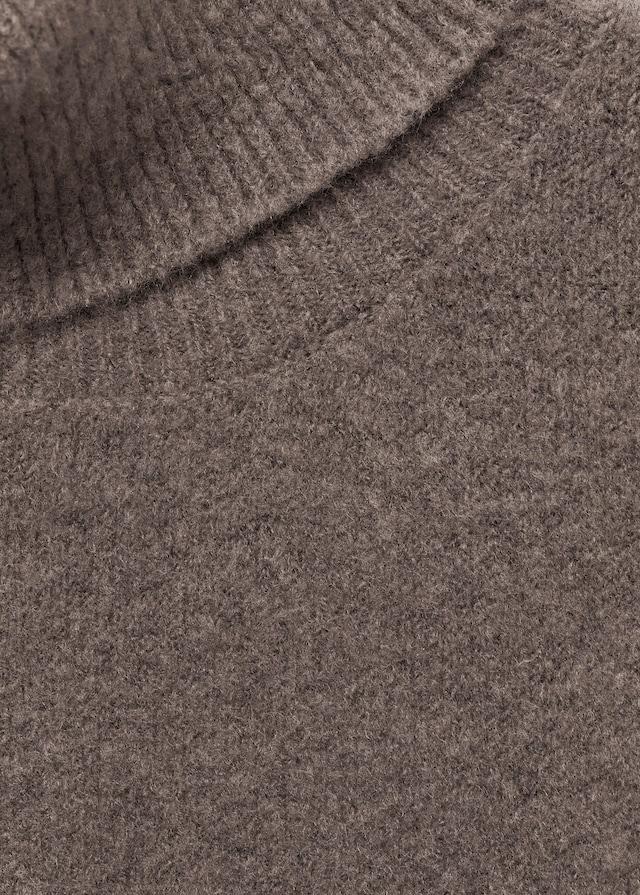 Mango Strickpullover mit Rollkragen Top Angebot