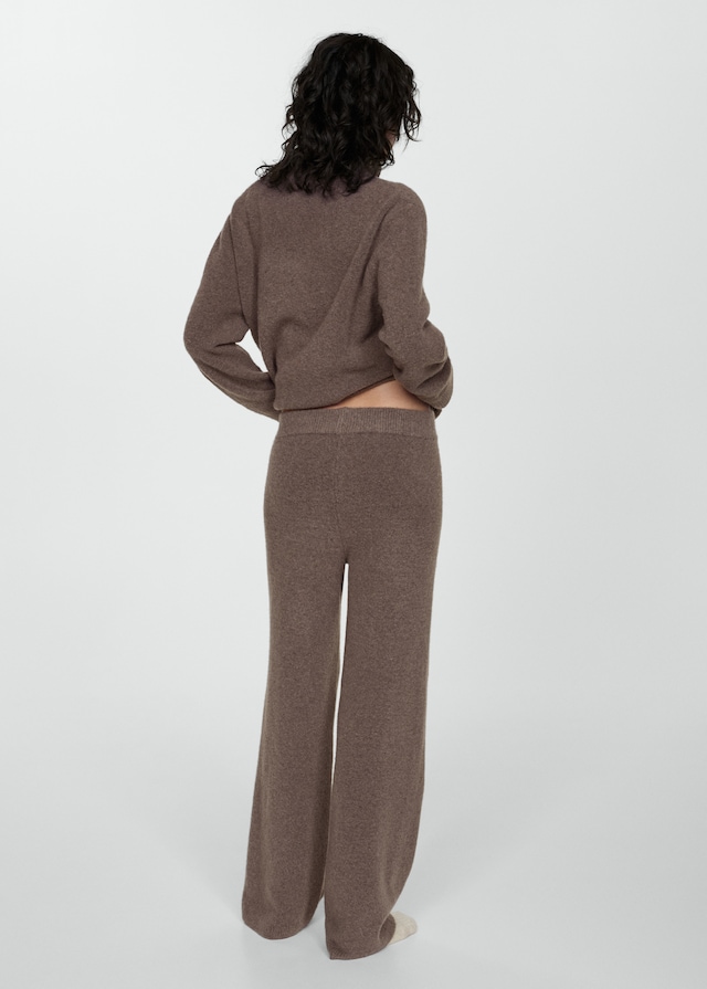Mango Gerade Strickhose Neueste Mode