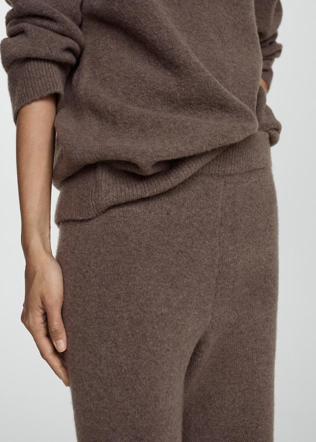 Mango Gerade Strickhose Neueste Mode