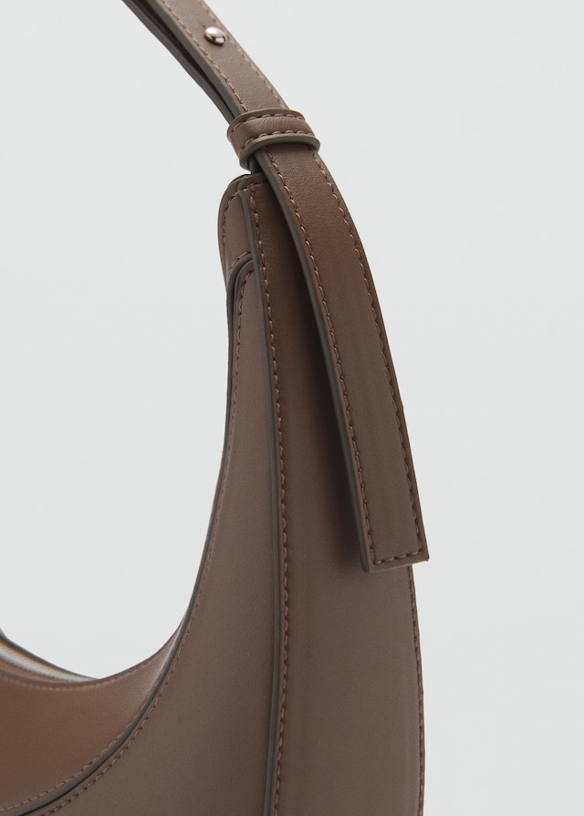 Mango Ovale Schultertasche Online Outlet
