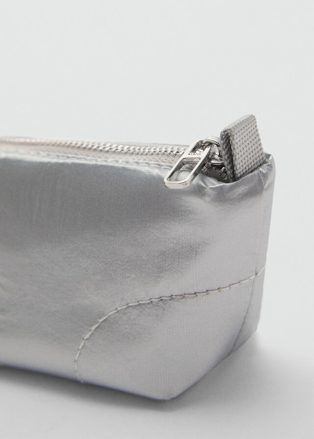 Mango Zip-Geldbörse mit Logo Letzte 3 Tage