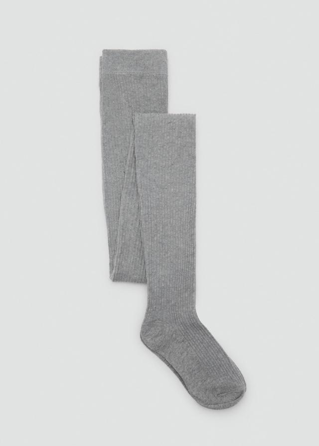 Mango Strumpfhose mit Rippmuster Clearance-Verkauf