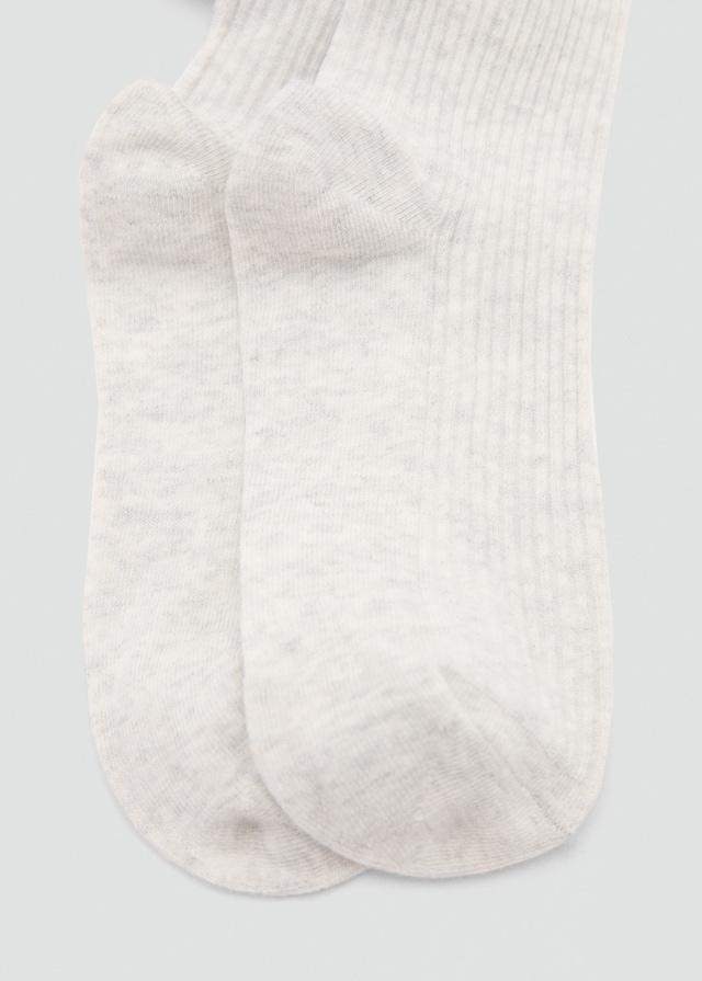 Mango Strumpfhose mit Rippmuster Kostenloser Versand international