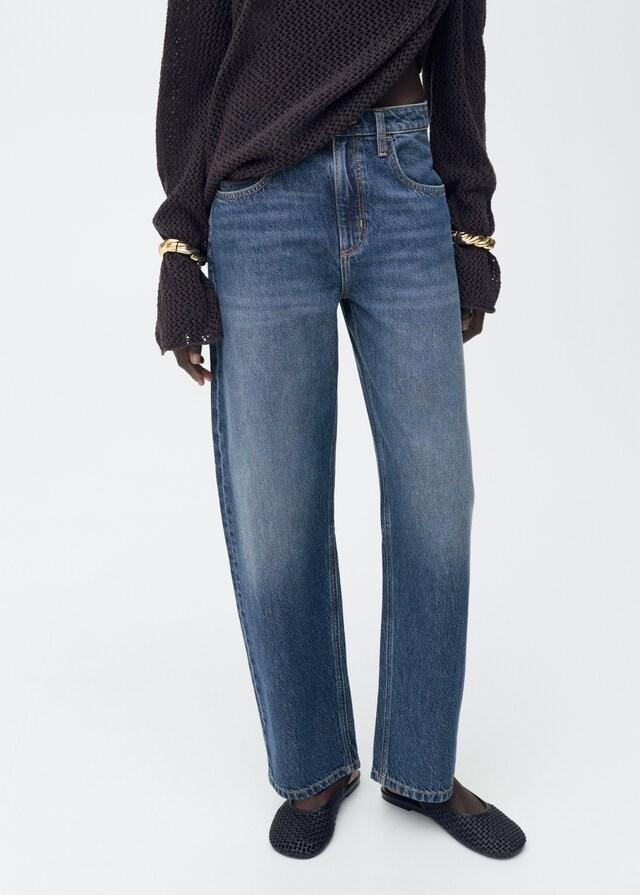 Mango Balloon-Jeans mit hoher Bundhöhe