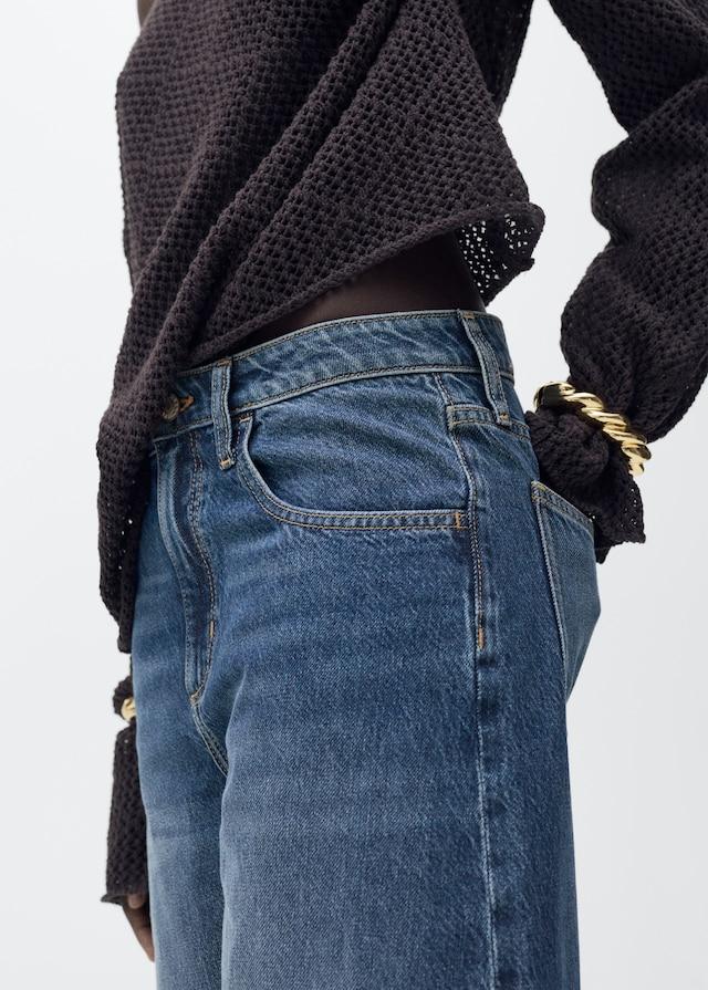 Mango Balloon-Jeans mit hoher Bundhöhe Rabatt