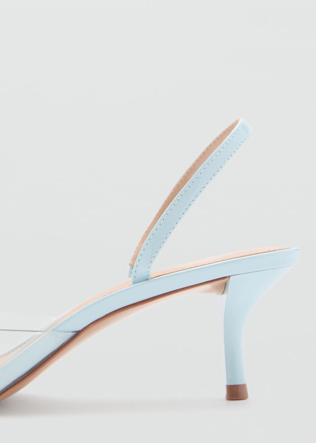 Mango Pumps mit Vinyl-Einsatz Top Angebot
