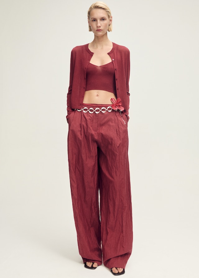 Mango Feinstrick-Top in Cropped-Länge Letzte 3 Tage