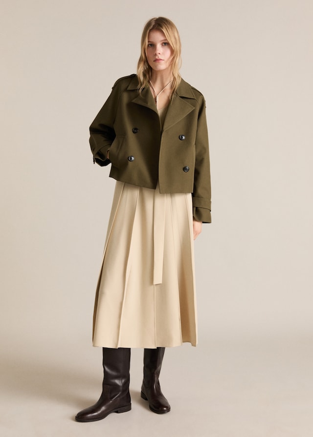 Mango Zweireihige Jacke mit Reverskragen Bis zu 65% Rabatt