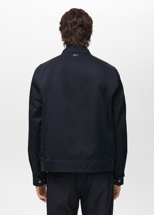 Mango Wasserabweisende Baumwolljacke Black Friday Preise