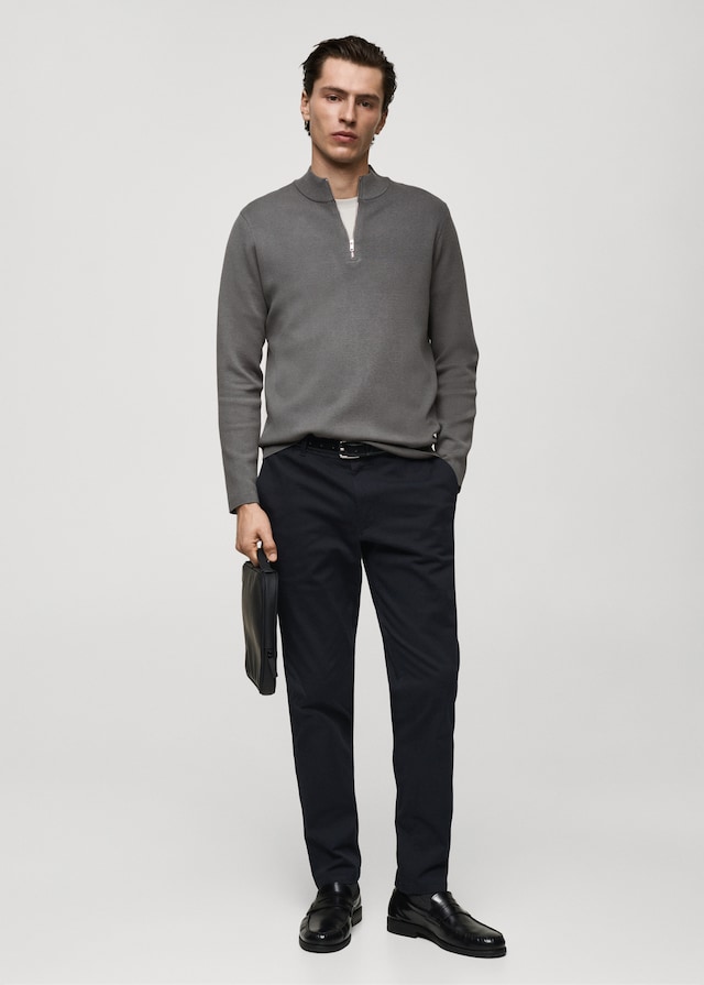 Mango Slim-Fit-Chinohose Barna aus Serge Rabatte dieses Monats