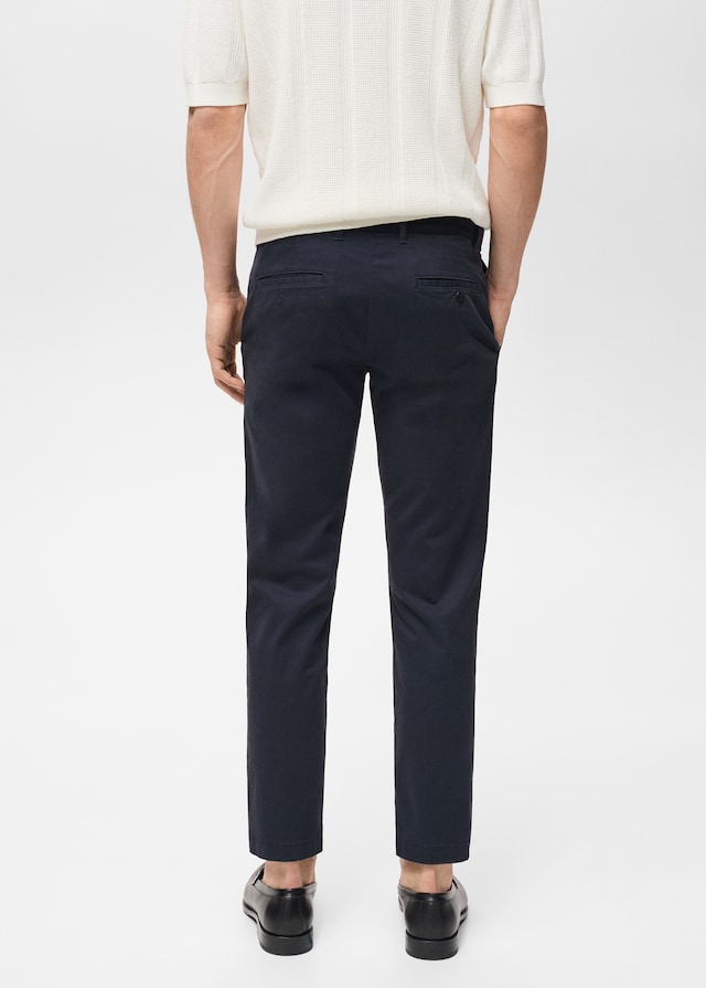 Mango Tapered-Chinohose Prato in Cropped-Länge Online