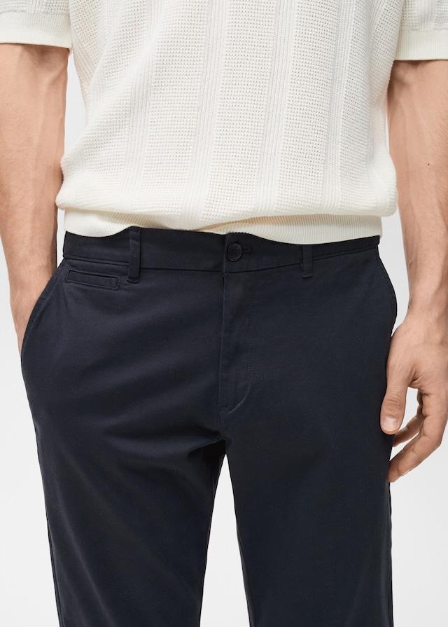 Mango Tapered-Chinohose Prato in Cropped-Länge Online