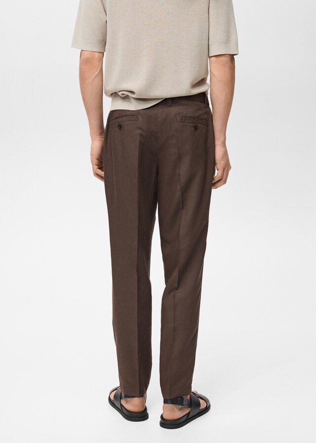 Mango Regular-Fit-Leinenhose Angebote