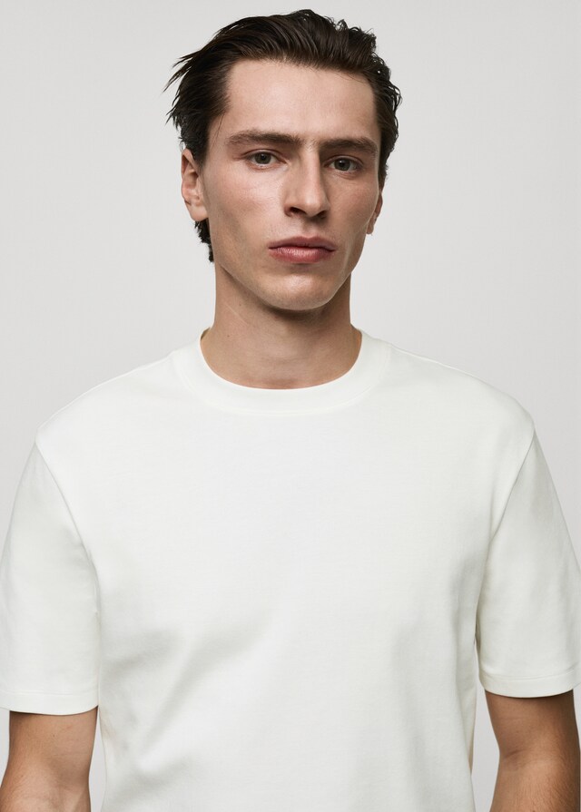 Mango Medium weight regular fit T-shirt Fabrik Onlineshop