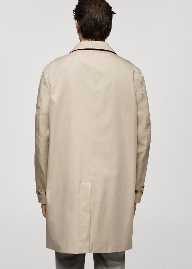 Mango Klassischer wasserabweisender Trenchcoat Flash Sale