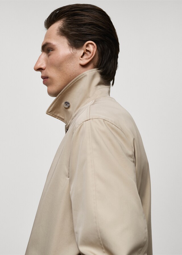 Mango Klassischer wasserabweisender Trenchcoat Flash Sale