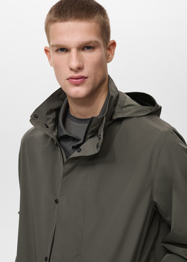 Mango Wasserdichter Parka mit COOLMAX®-Technologie Saisonschlussverkauf