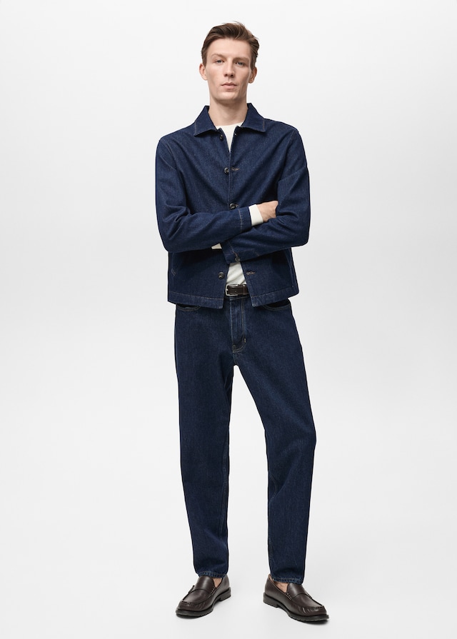 Mango Regular-Fit-Overshirt aus Jeans Cyber Monday