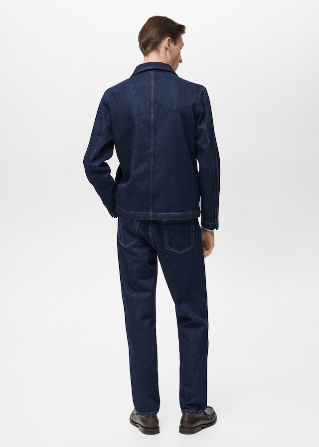 Mango Regular-Fit-Overshirt aus Jeans Cyber Monday