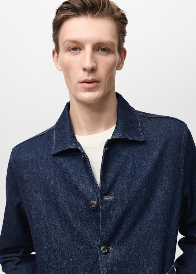 Mango Regular-Fit-Overshirt aus Jeans Cyber Monday