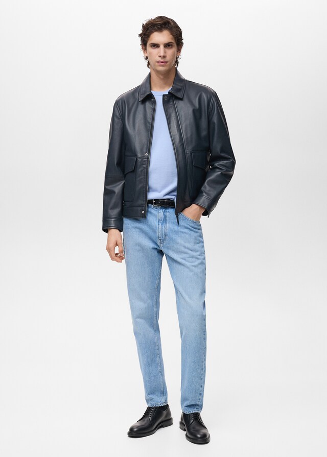 Mango Tapered-Fit-Selvedge-Jeans Vatertagsangebot