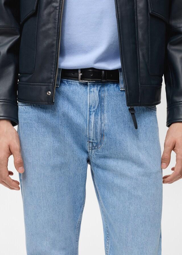 Mango Tapered-Fit-Selvedge-Jeans Vatertagsangebot