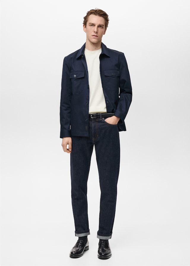 Mango Tapered-Fit-Selvedge-Jeans Valentinstagsangebot