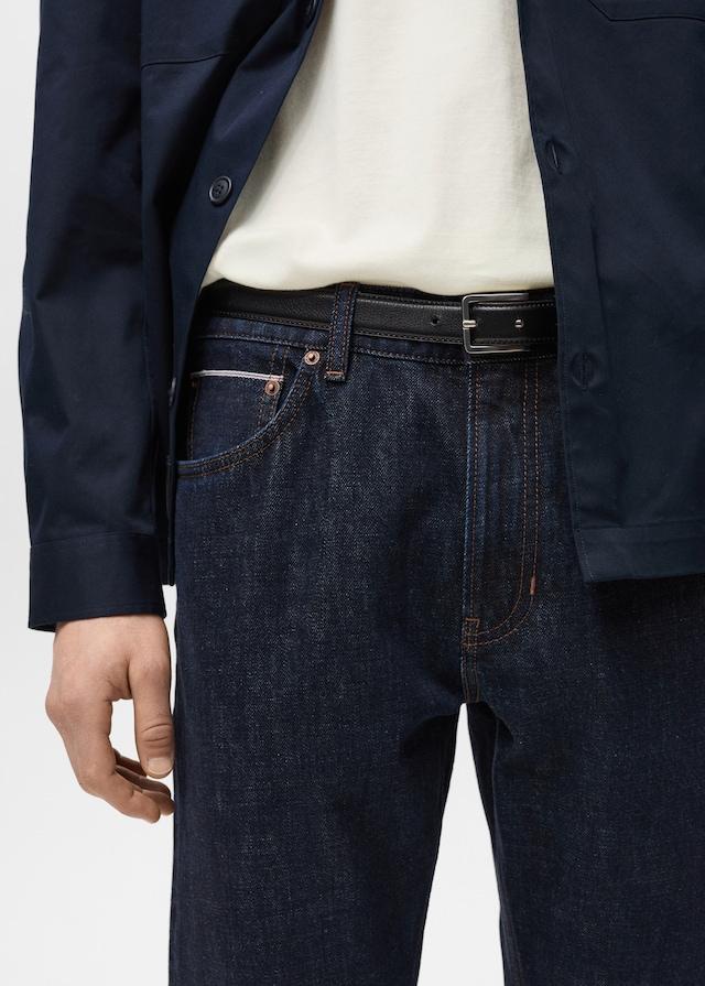 Mango Tapered-Fit-Selvedge-Jeans Valentinstagsangebot