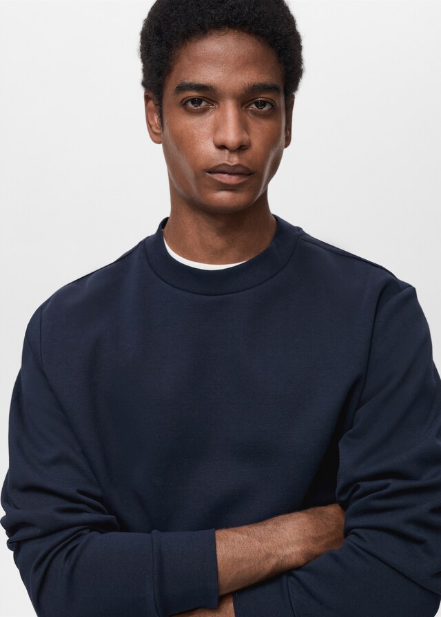 Mango Regular-Fit-Sweatshirt aus Baumwolle Zeitlich begrenztes Angebot