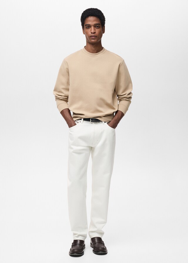 Mango Regular-Fit-Sweatshirt aus Baumwolle Exklusive Angebote