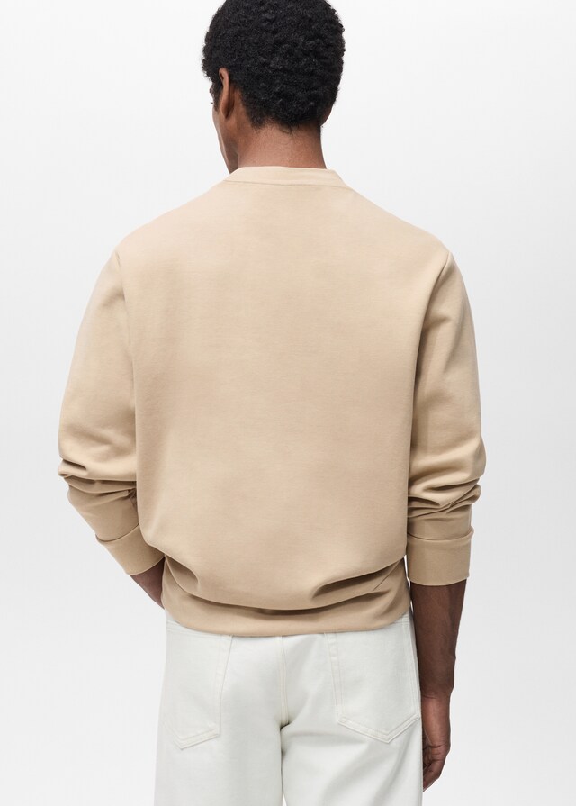 Mango Regular-Fit-Sweatshirt aus Baumwolle Exklusive Angebote