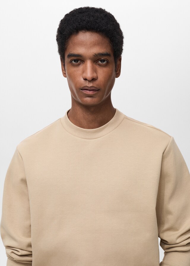 Mango Regular-Fit-Sweatshirt aus Baumwolle Exklusive Angebote